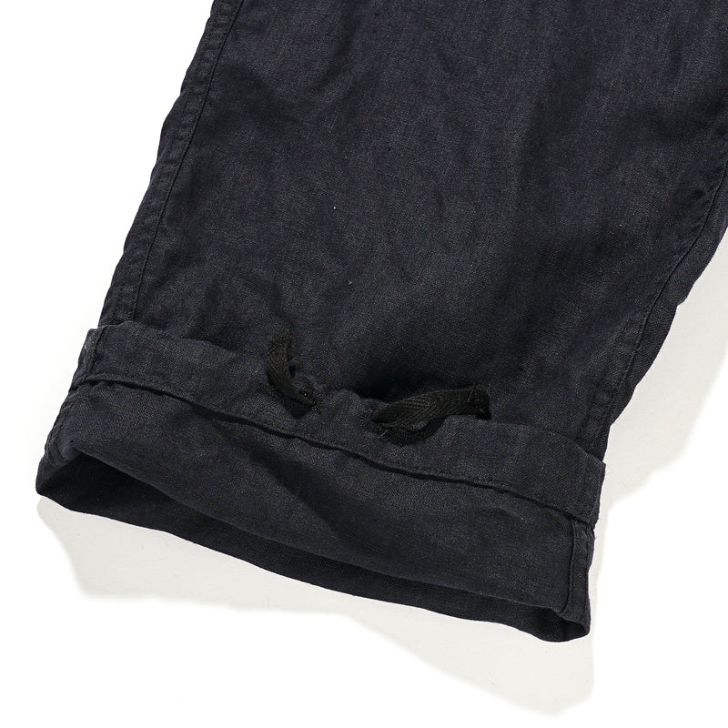 Engineered Garments Racing Suit Navy Linen Twill Cuff Detail