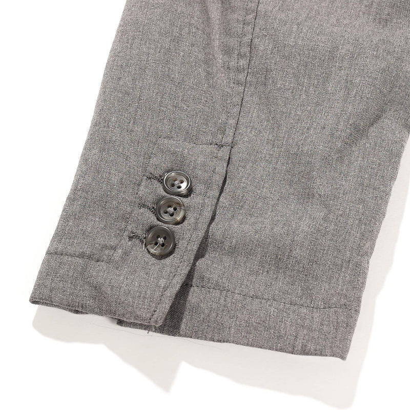 Engineered Garments Loiter Jacket Grey Tropical Wool Cuff Details