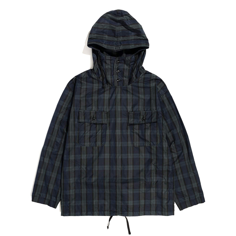 Cagoule Shirt Blackwatch Crushed Tafetta Front