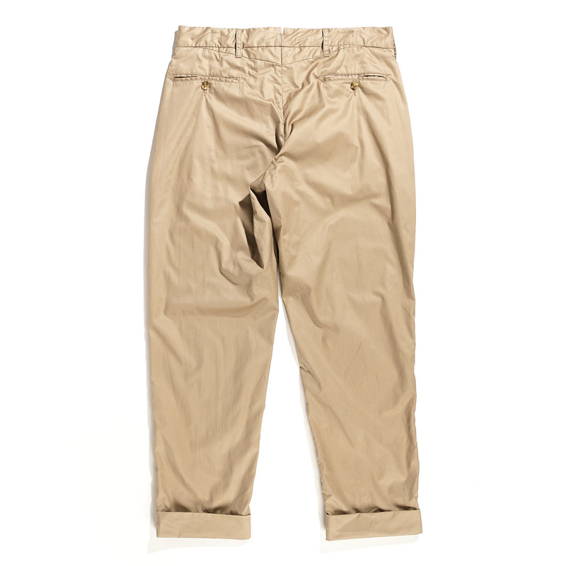 Engineered Garments Andover Pant Khaki High Count Twill Rear