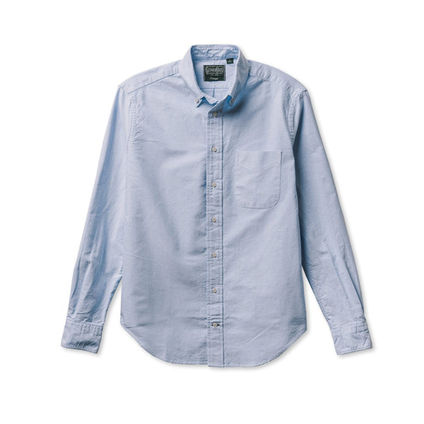 Oxford Long Sleeve Button Down - Blue