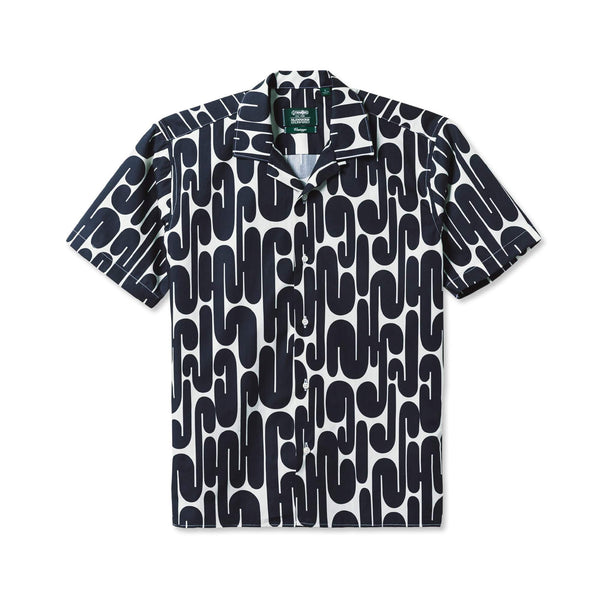 Gitman Vintage Alexander Girard "January" Short Sleeve Camp Shirt