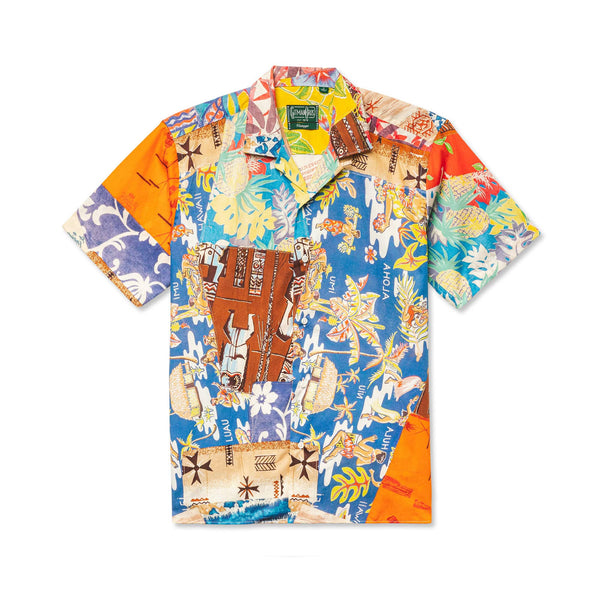 Gitman Vintage Aloha Quilt Short Sleeve Camp Shirt