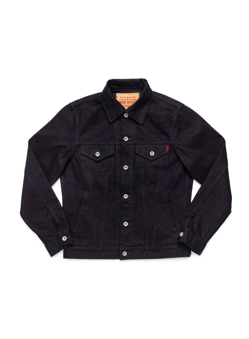 IH-526J-142ib -14oz Selvedge Denim Modified Type III - Indigo/Black