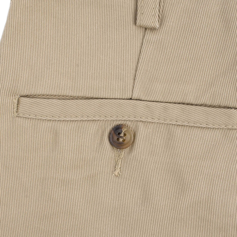 Iron Heart IH-730-KHA - 12oz Heavy Cotton Regular Fit Chinos Khaki