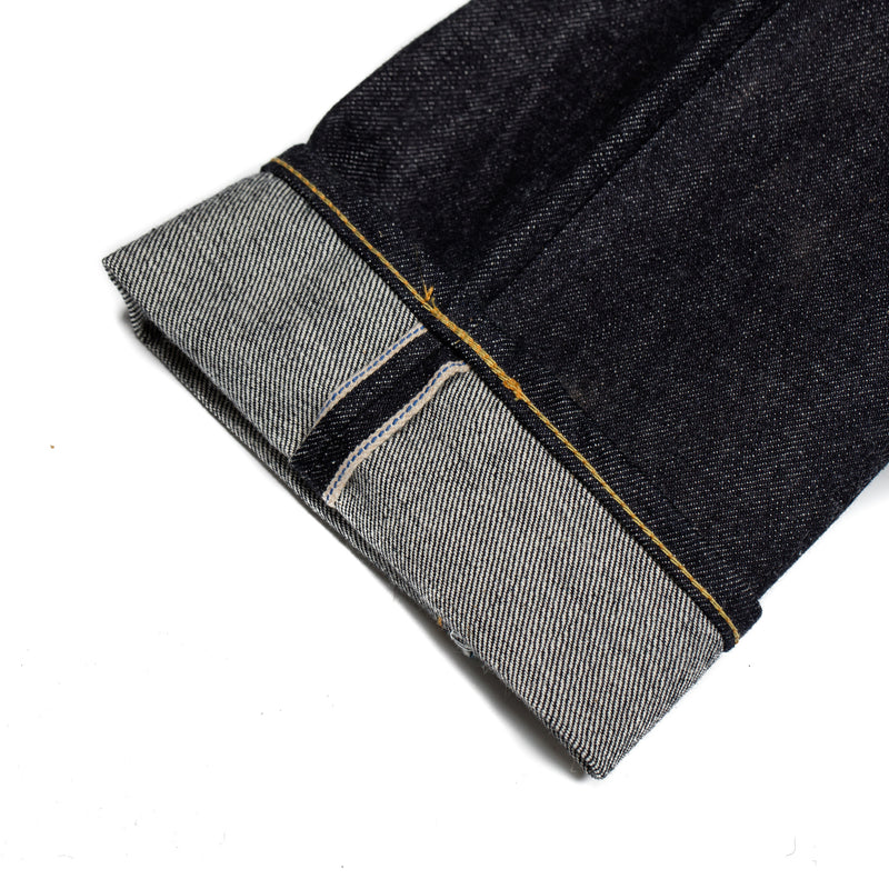 Studio D'Artisan -Studio D'Artisan SD-107 Jeans—Raw 15 oz Selvage - BlackBlue - Default - 7