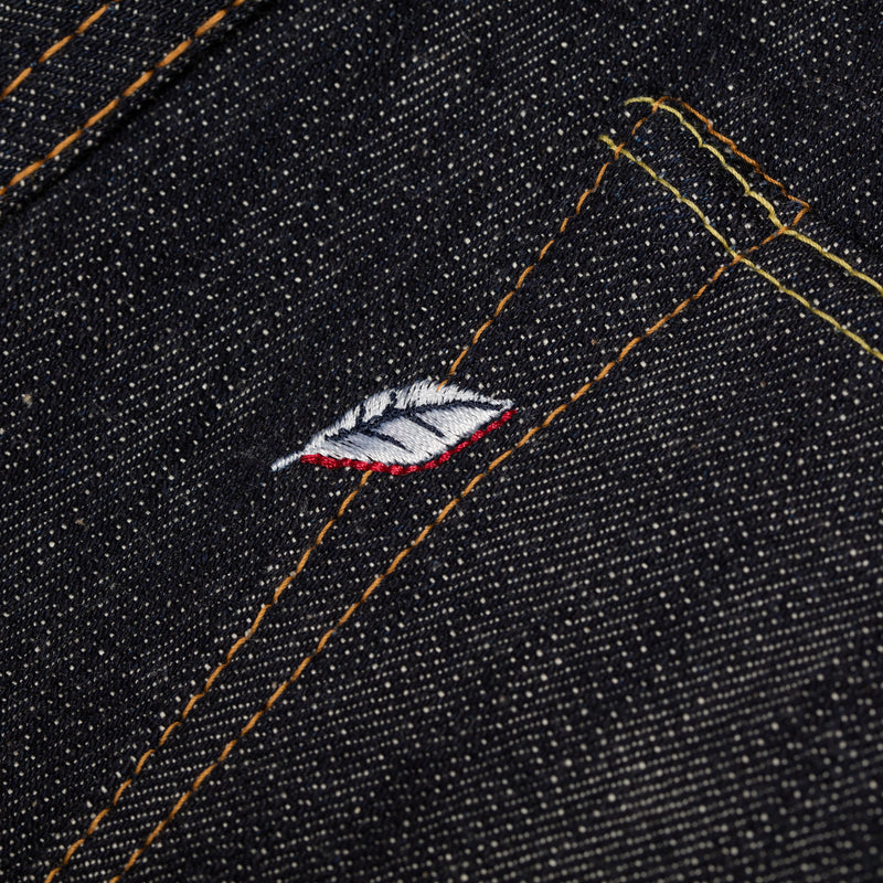 Pure Blue Japan XX-003 Regular Straight 14oz Selvedge Denim Pocket Detail