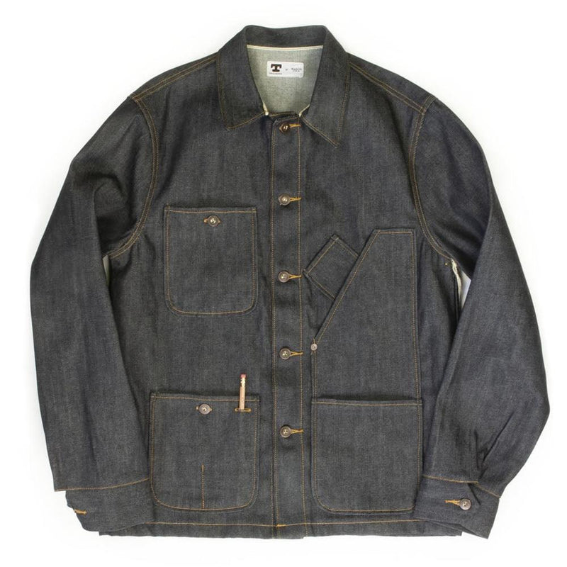 Coverall Jacket - 12.5oz Raw Selvedge Denim