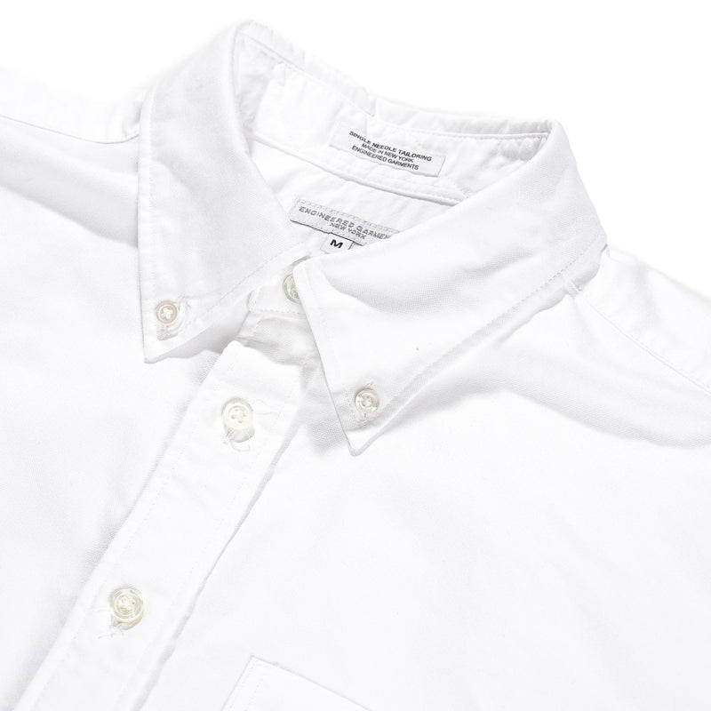 Engineered Garments 19 Century BD Shirt White 100's 2Ply Broadcloth Collar Detail