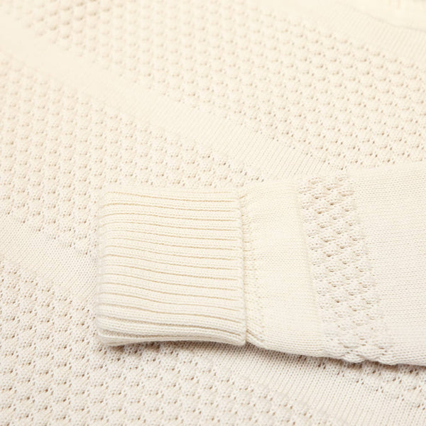 Fisherman Sweater - Natural White