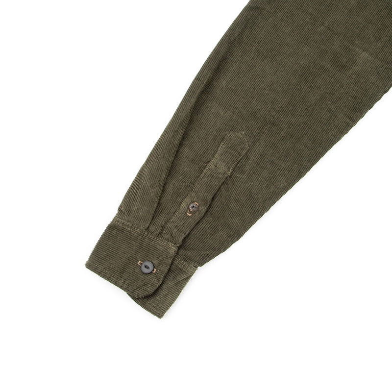 Freenote Cloth Jepson Olive Corduroy Cuff Detail
