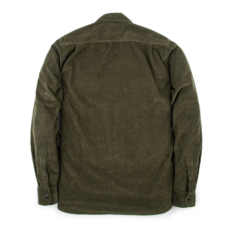 Freenote Cloth Jepson Olive Corduroy Rear