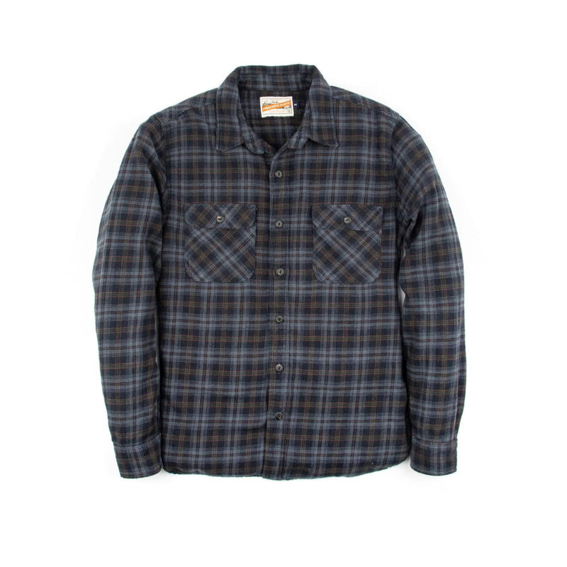 Freenote Cloth Jepson Black Plaid Front