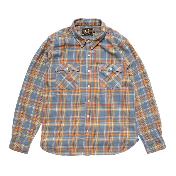 Freenote Cloth Lancaster Blue Shadow Front