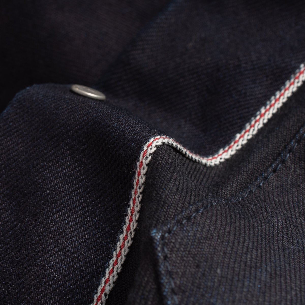 IH-526J-142ib - 14oz Selvedge Denim Modified Type III - Indigo/Black