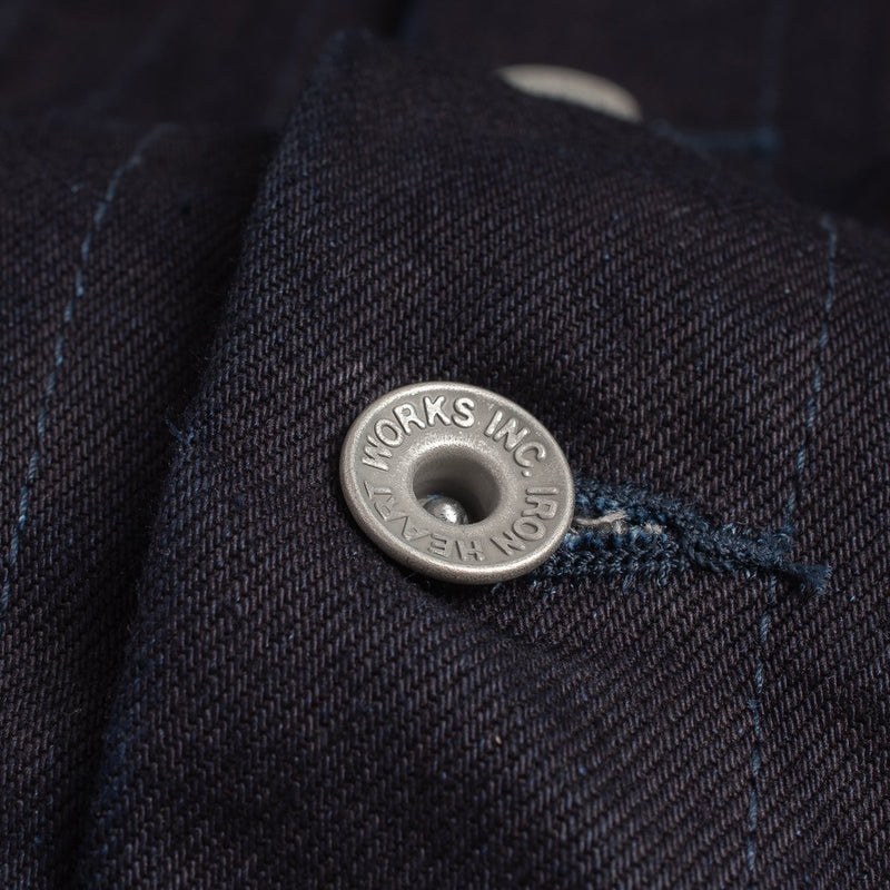 IH-526J-142ib -14oz Selvedge Denim Modified Type III - Indigo/Black