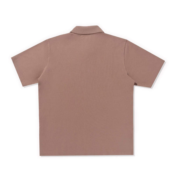 Lady White Co. Two Button Nep Polo in Shadow main image 1