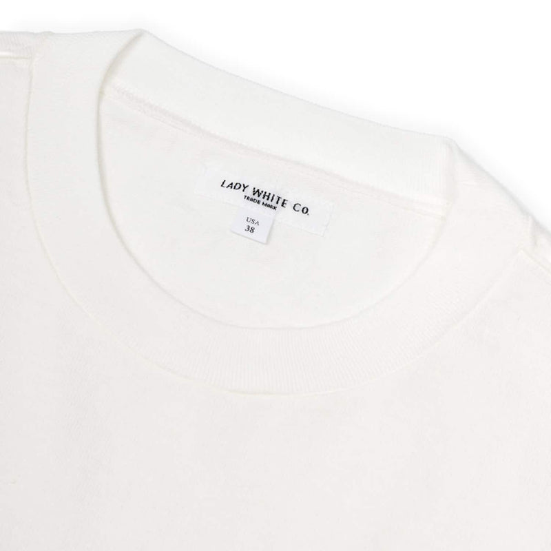 Lady White LW130T Rugby T-Shirt White Collar
