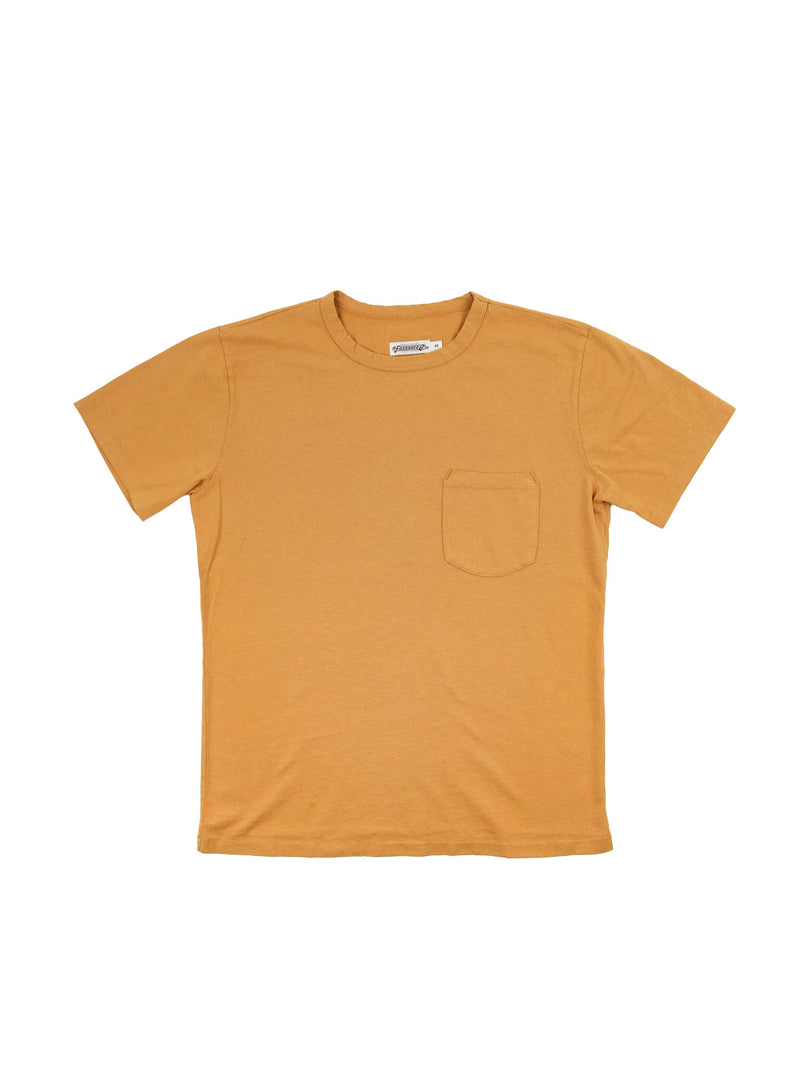 9 oz Pocket Tee - Mustard