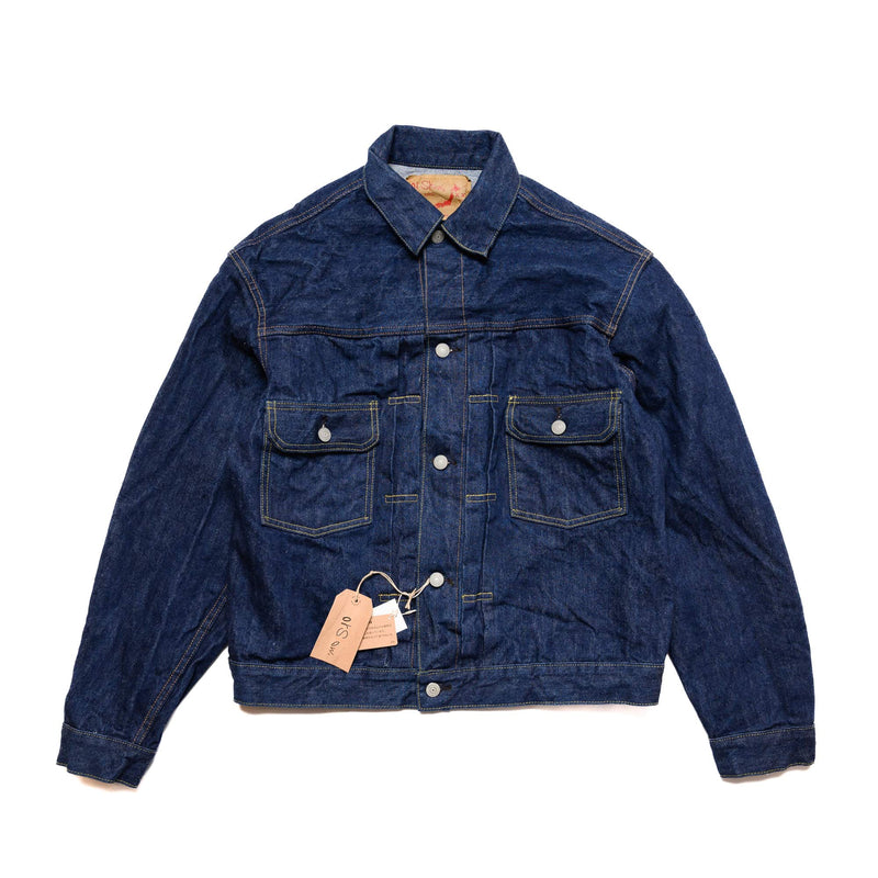 orSlow Type 2 1950's Denim Jacket One Wash Front