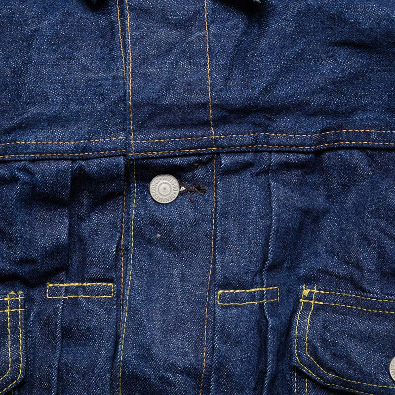 orSlow Type 2 1950's Denim Jacket One Wash Pleats