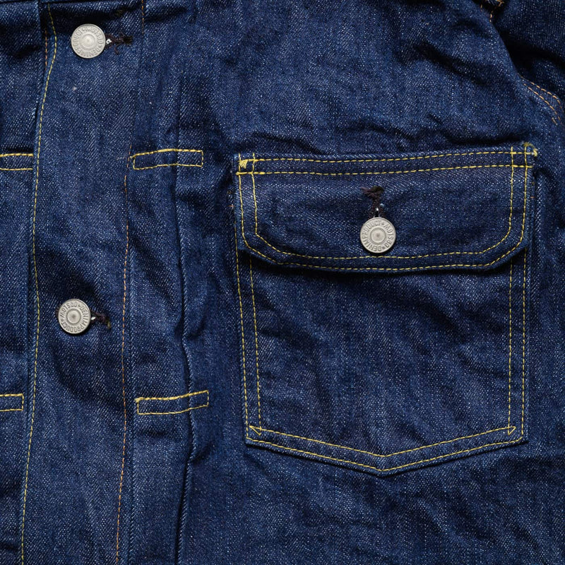 orSlow Type 2 1950's Denim Jacket One Wash Pocket