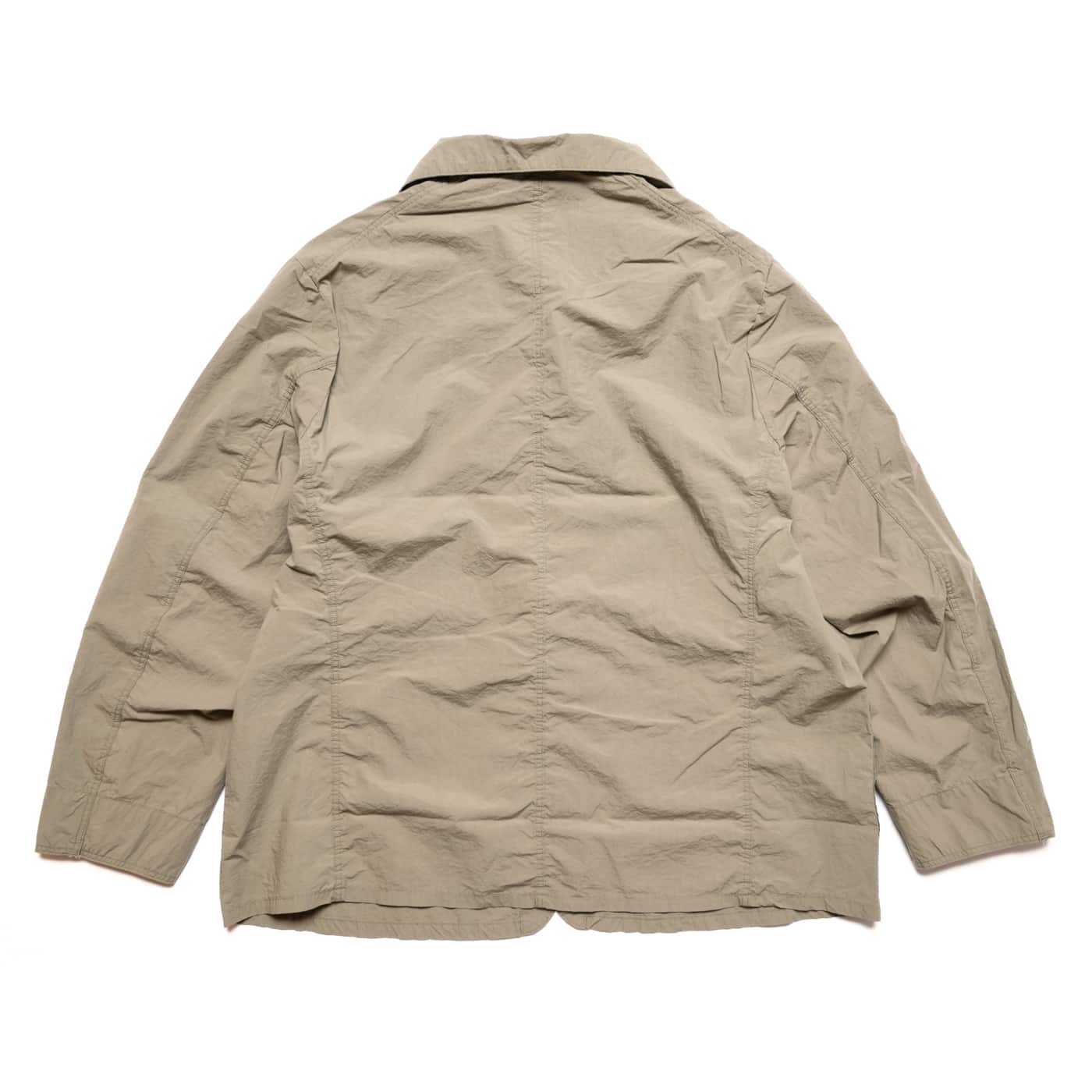 orSlow Light Simple Work Jacket Greige Rear