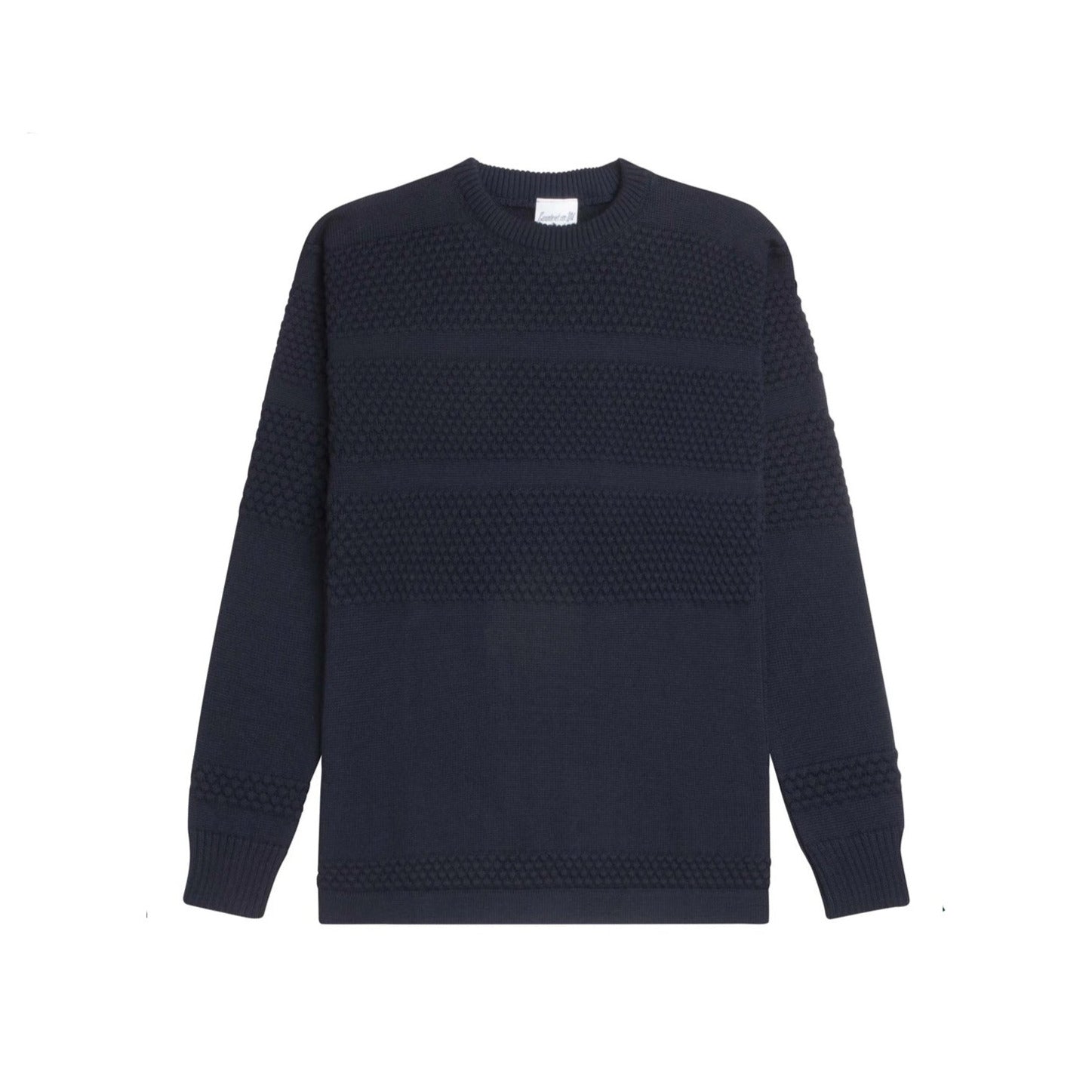 SNS Herning Fisherman Crew Neck Navy Front
