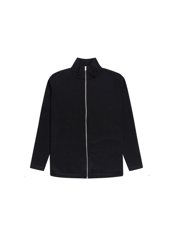 S.N.S. Herning Naval Full Zip Black Front
