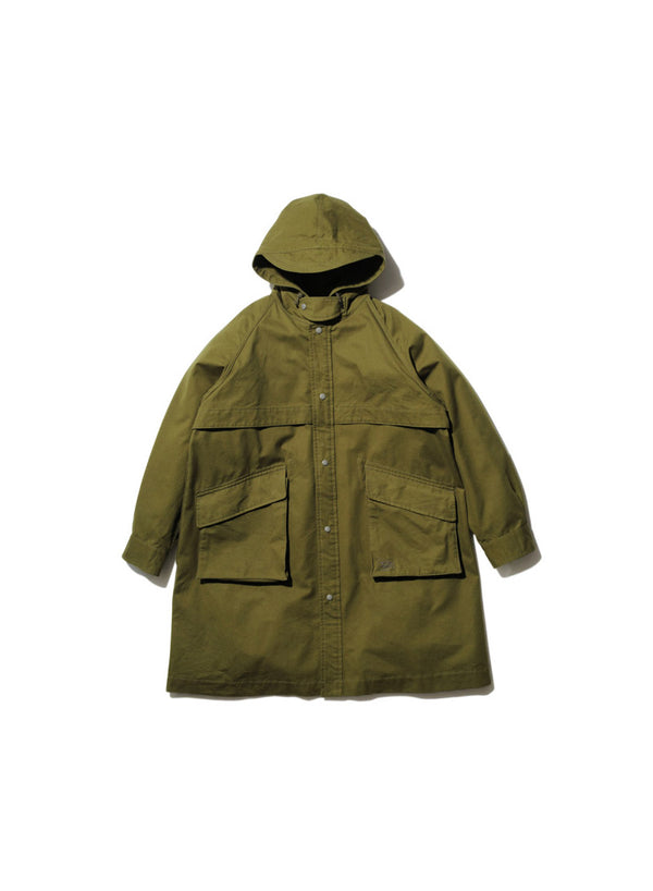 TAKIBI Canvas Coat - Olive