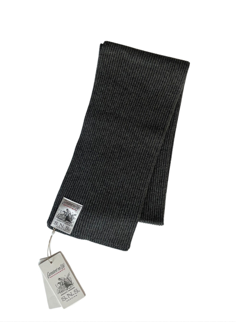 Split Scarf - Medium Grey Melange