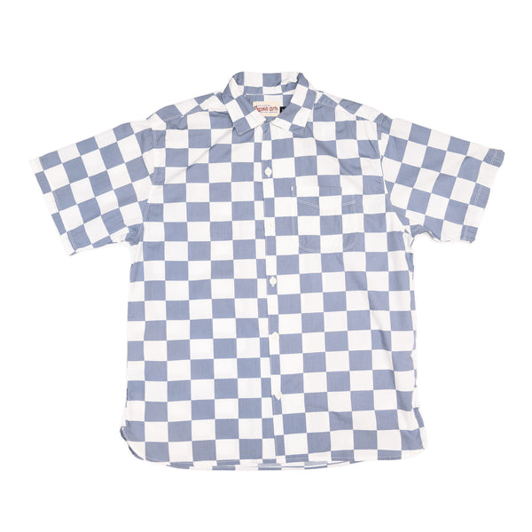 Freenote Cloth Hawaiian Slate Check Front