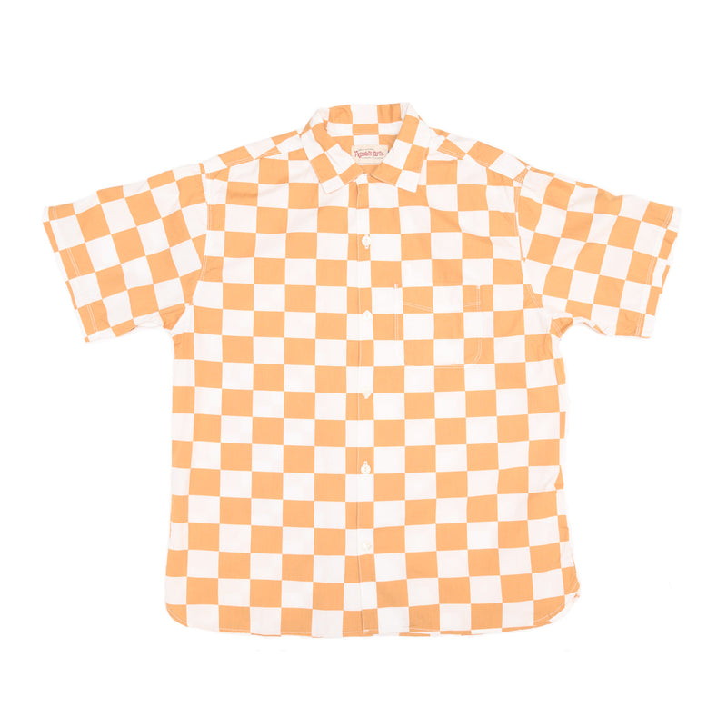 Freenote Cloth Hawaiian Mustard Check Front